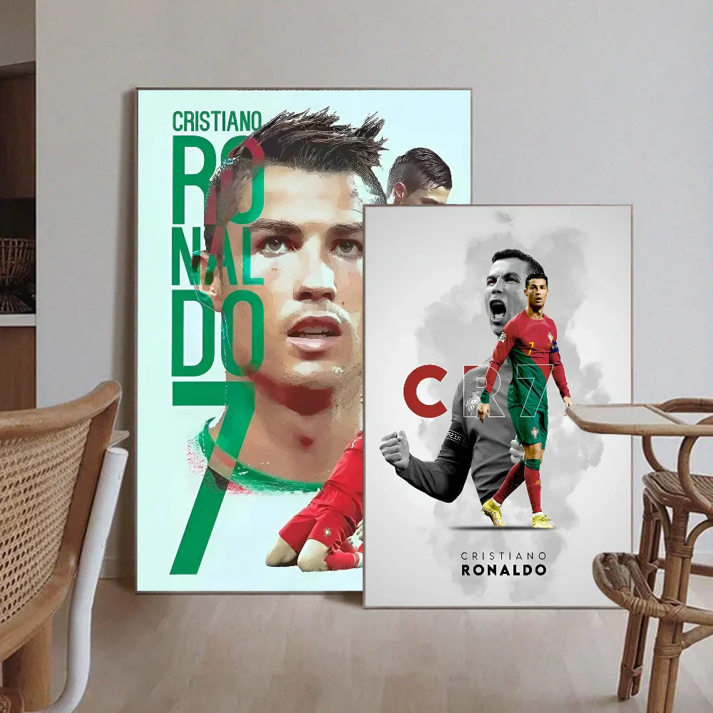 DecorBites™ CR7 Self-Adhesive Art Poster for Home Decor