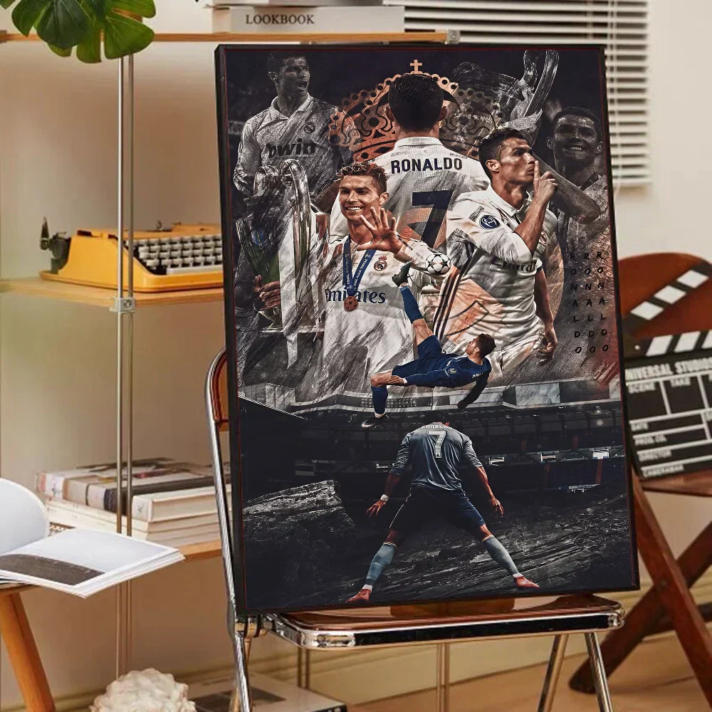 DecorBites™ CR7 Self-Adhesive Art Poster for Home Decor