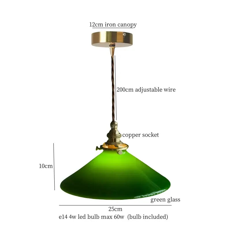 cream glass led pendant light for kitchen