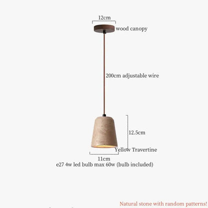 cream glass led pendant light with wood ears for bedroom
