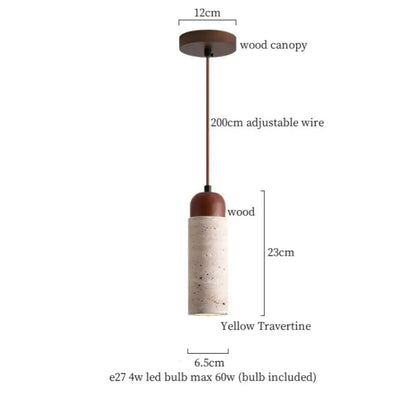 cream glass led pendant light with wood ears for bedroom