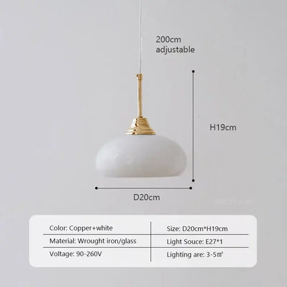 cream glass oval pendant light dining room chrome hardware