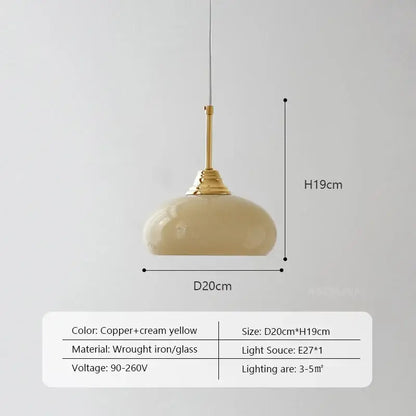 cream glass oval pendant light dining room chrome hardware