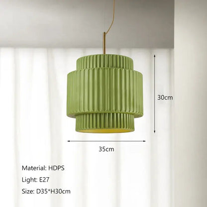 cream wind led chandelier – dining room fluted pendant light