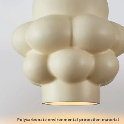 creamy wind led cloud pendant light for dining room