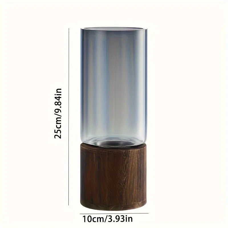 DecorBites™ Creative Retro Glass Vase for Living Room
