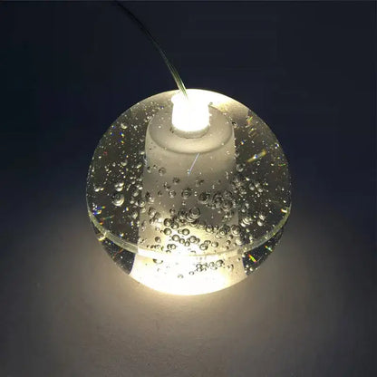 crystal ball chandelier dining room led pendant light