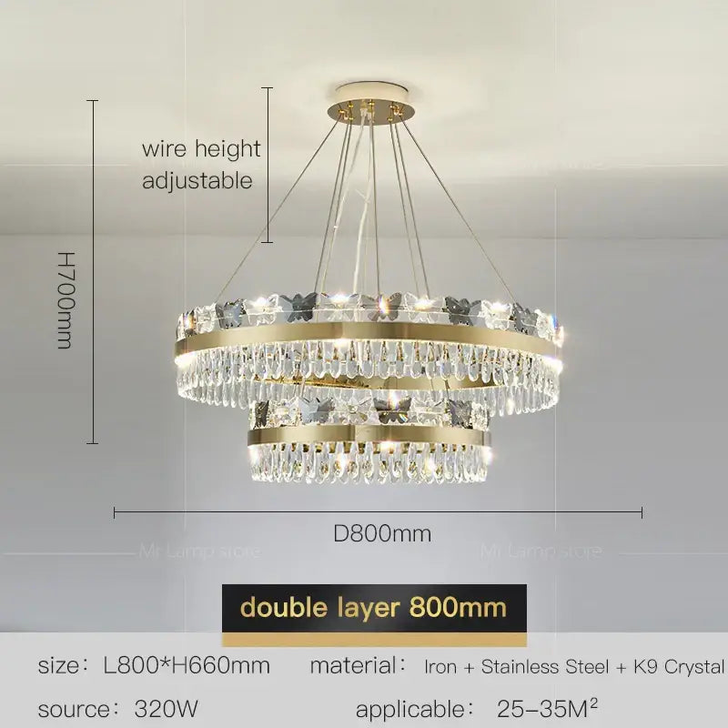 crystal butterfly living room luxury gold chandelier