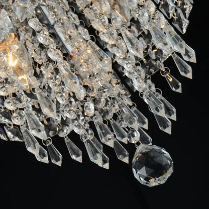 crystal ceiling chandelier living room luxury led light