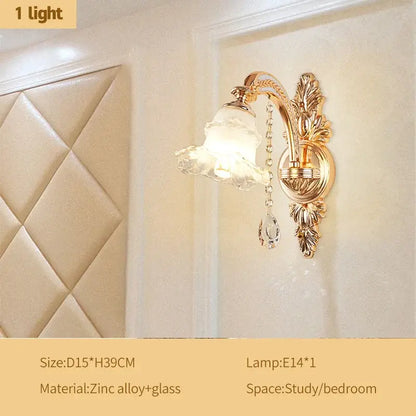 Modern luxury gold crystal ceiling chandelier for living room