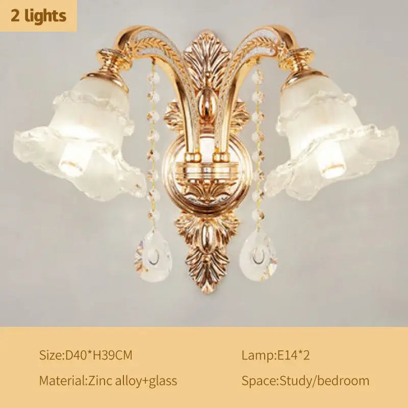 Modern luxury gold crystal ceiling chandelier for living room