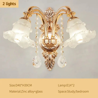 Modern luxury gold crystal ceiling chandelier for living room