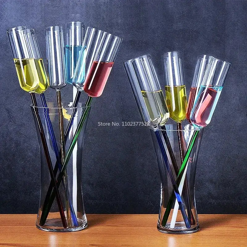 Modern crystal champagne wine glasses dining room cocktail goblet
