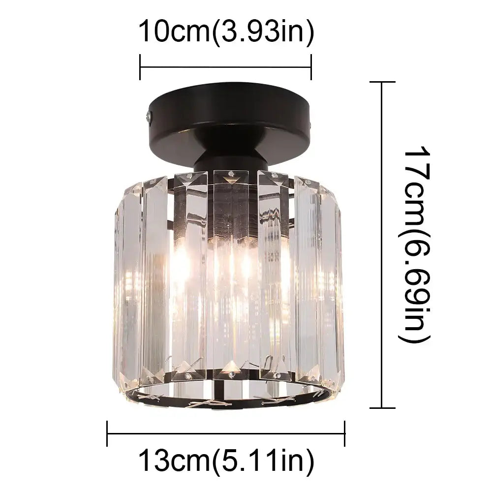 Modern crystal chandelier ceiling light living room pendant