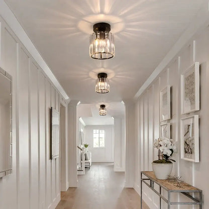 Modern crystal chandelier ceiling light living room pendant