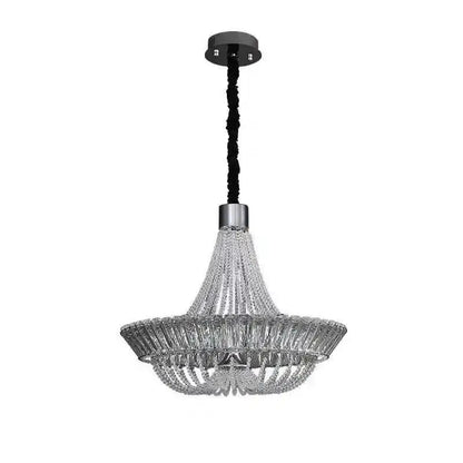 Modern chrome & gold decorbites crystal chandelier for living room