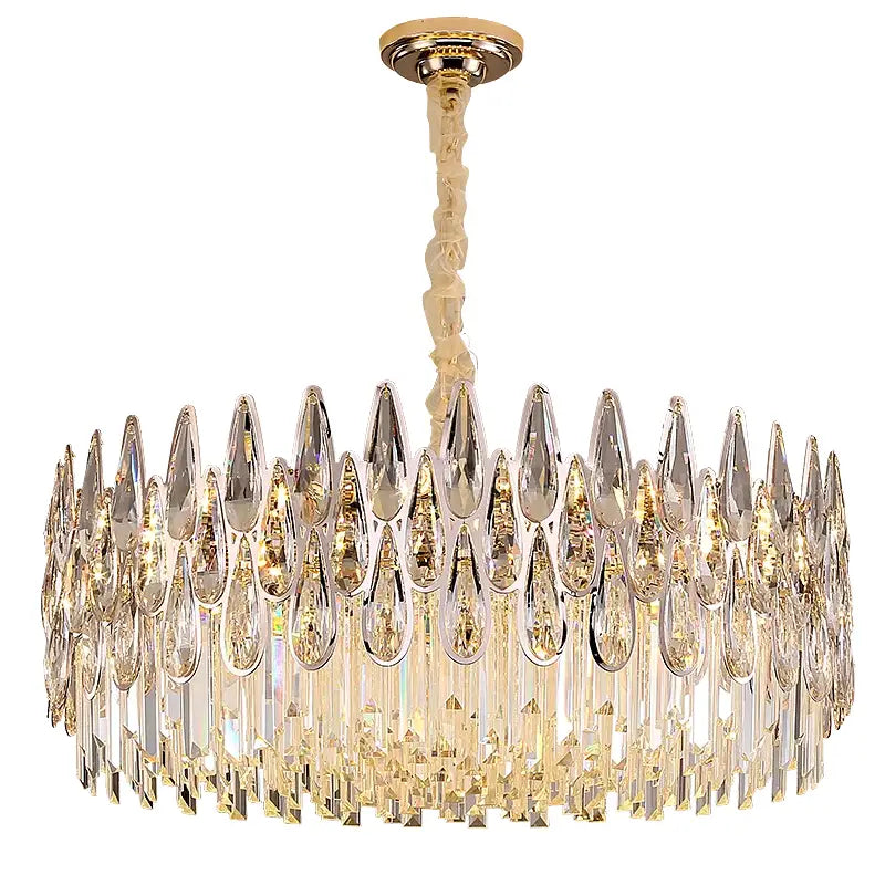 Post-modern luxury crystal chandelier for staircase