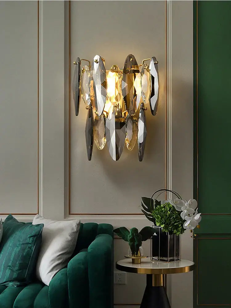 ™ Crystal Chandelier: Elegant Ceiling Hanging Light for Living Room & Dining Table
