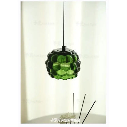 Clear & emerald green crystal chandelier commercial entrance light