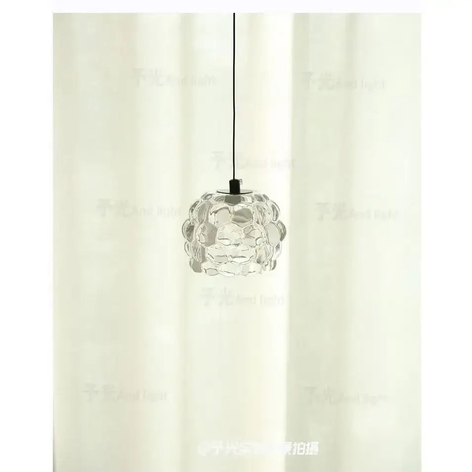 Clear & emerald green crystal chandelier commercial entrance light