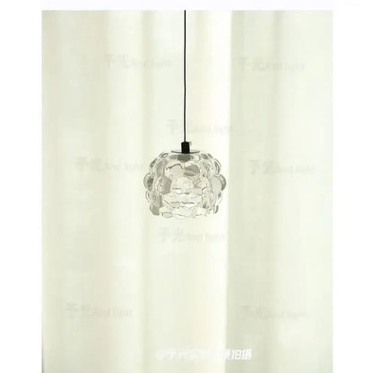 Clear & emerald green crystal chandelier commercial entrance light