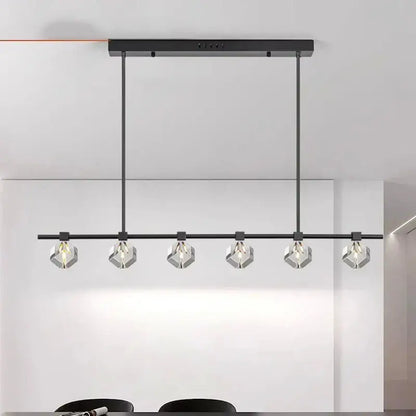 Modern black decorbites crystal chandelier for dining room
