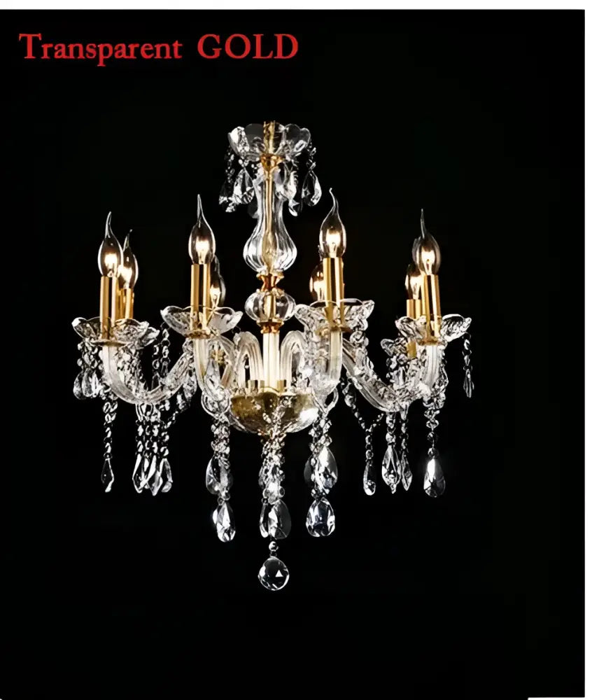 Modern silver crystal chandelier for dining room