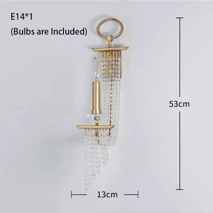 Luxury gold decorbites crystal chandelier for dining room