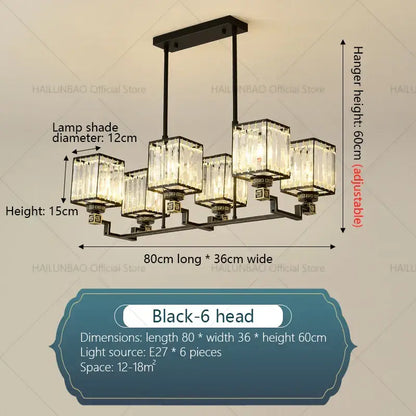 Modern gold crystal chandelier for living room