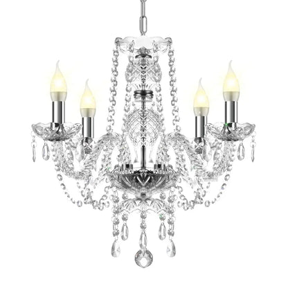 Luxury cognac gold crystal chandelier pendant light for dining room