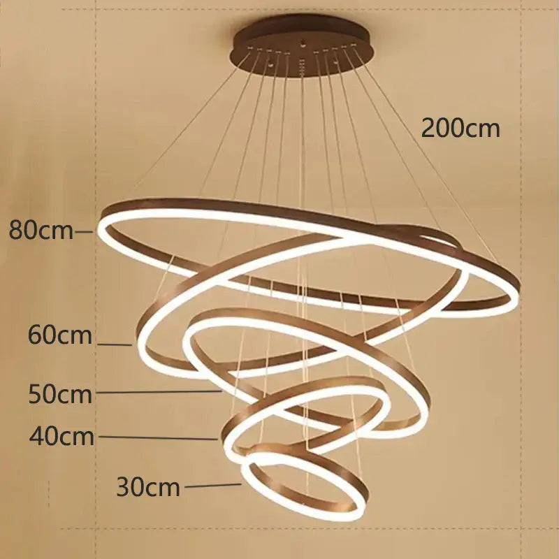 Modern spiral crystal chandelier stair pendant lamp living room