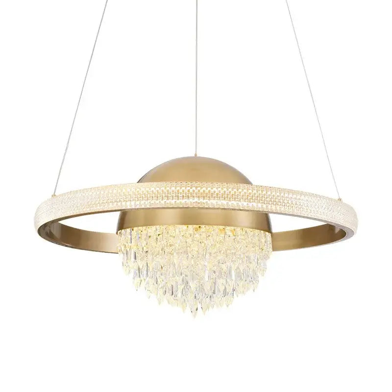 crystal copper pendant lights for dining room luxury decor