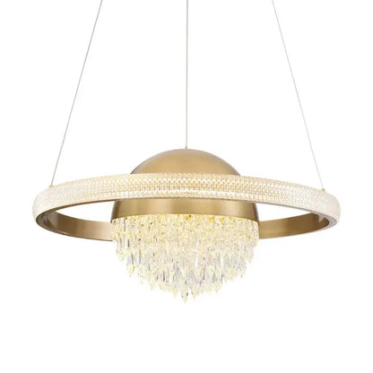 crystal copper pendant lights for dining room luxury decor