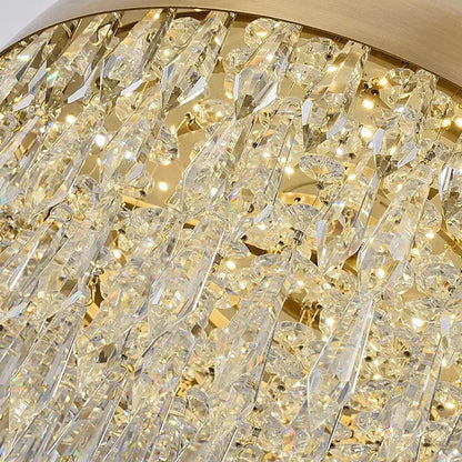 crystal copper pendant lights for dining room luxury decor