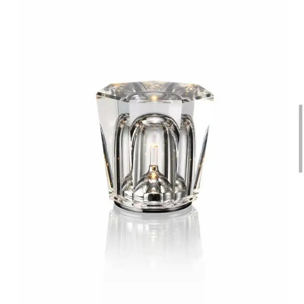 crystal diamond night light bedroom glass table lamp