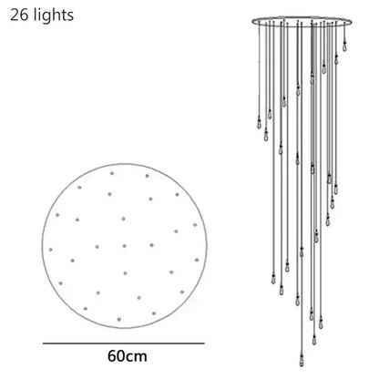 crystal drop chandelier gold glass dining room light