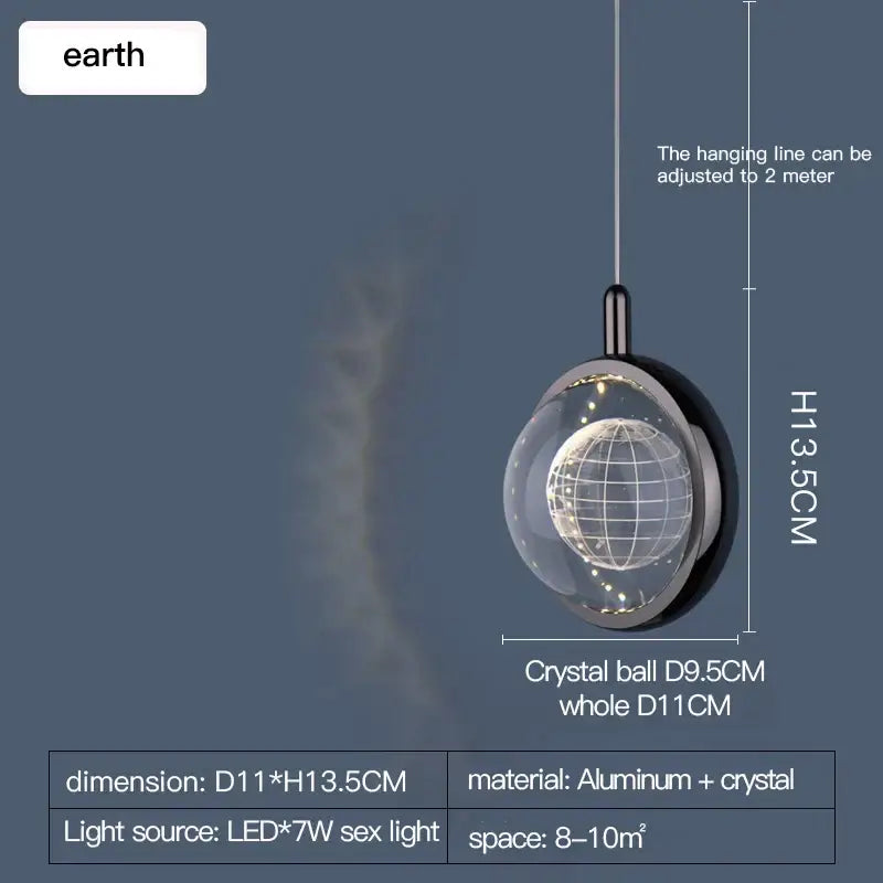 crystal jellyfish chandelier gold bedroom pendant light