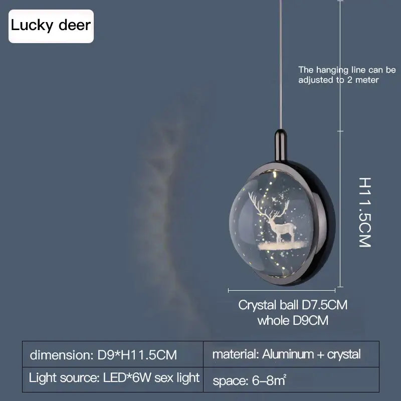 crystal jellyfish chandelier gold bedroom pendant light