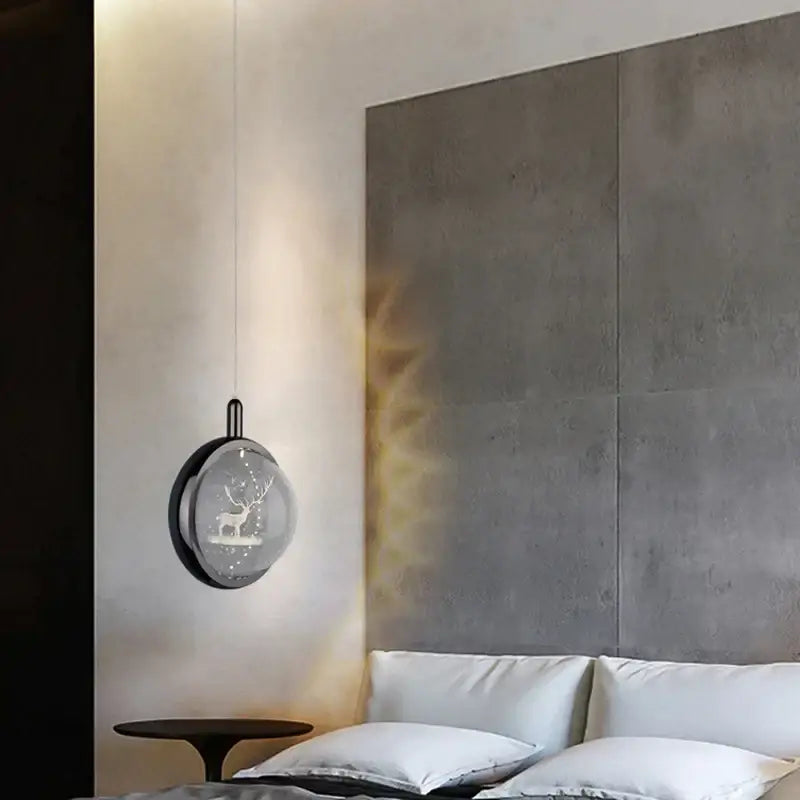 crystal jellyfish chandelier gold bedroom pendant light