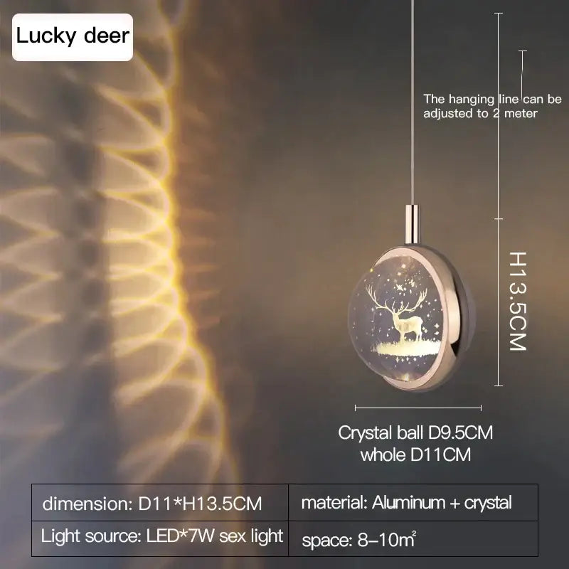 crystal jellyfish chandelier gold bedroom pendant light