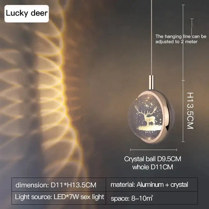crystal jellyfish chandelier gold bedroom pendant light