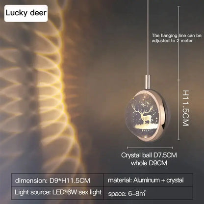 crystal jellyfish chandelier gold bedroom pendant light