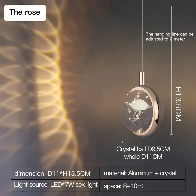 crystal jellyfish chandelier gold bedroom pendant light