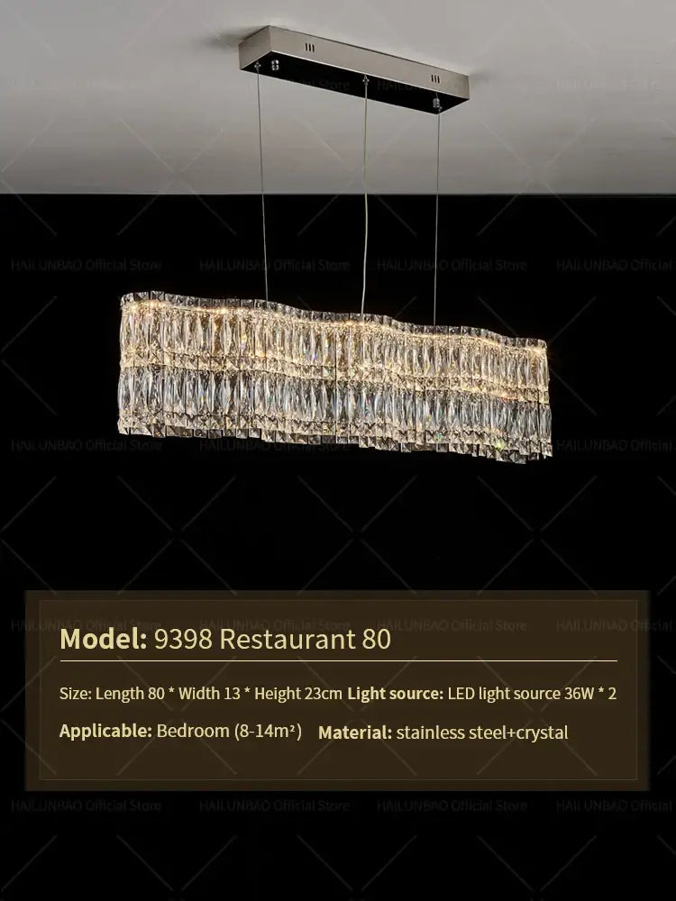 crystal luxe multi-tiered gold chandelier living room light