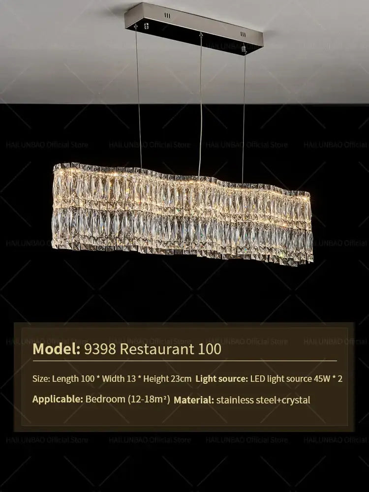 crystal luxe multi-tiered gold chandelier living room light