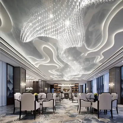 crystal luxury chandelier for dining room and hotel lobby