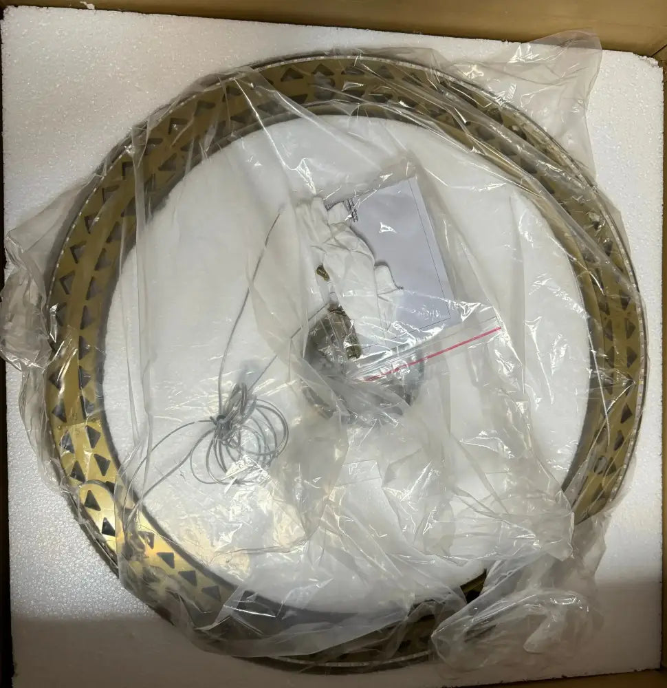 Modern gold luxury modest crystal chandelier dining room light