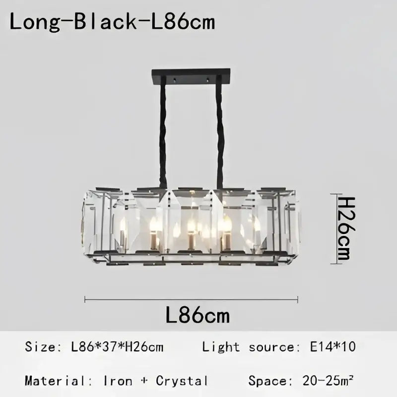 crystal pendant chandelier gold living room light