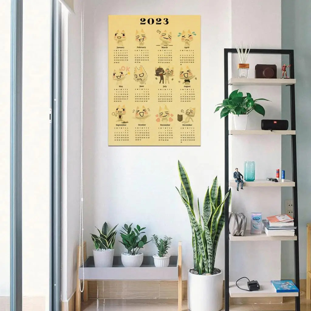 DecorBites™ Cute 3D Cat Poster for Home Decor