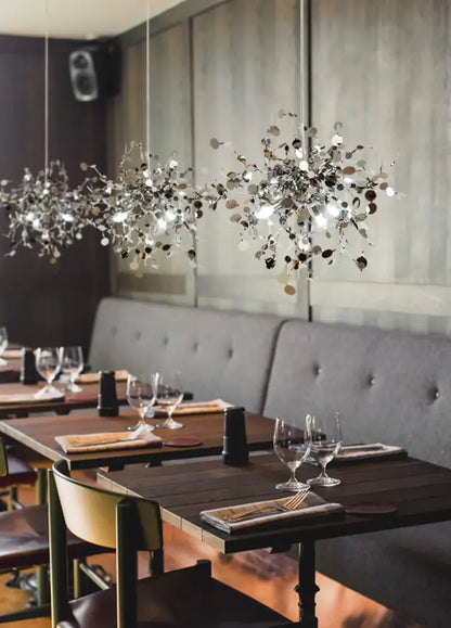 Decorbites dandelion chandelier gold nordic light for dining room